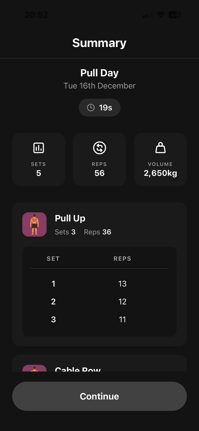 Rep App Screenshot 4