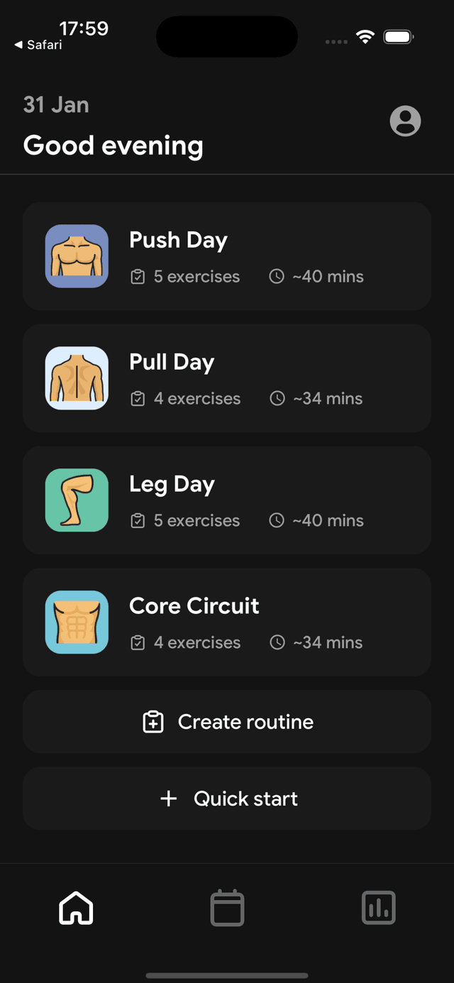 Rep App Screenshot 2